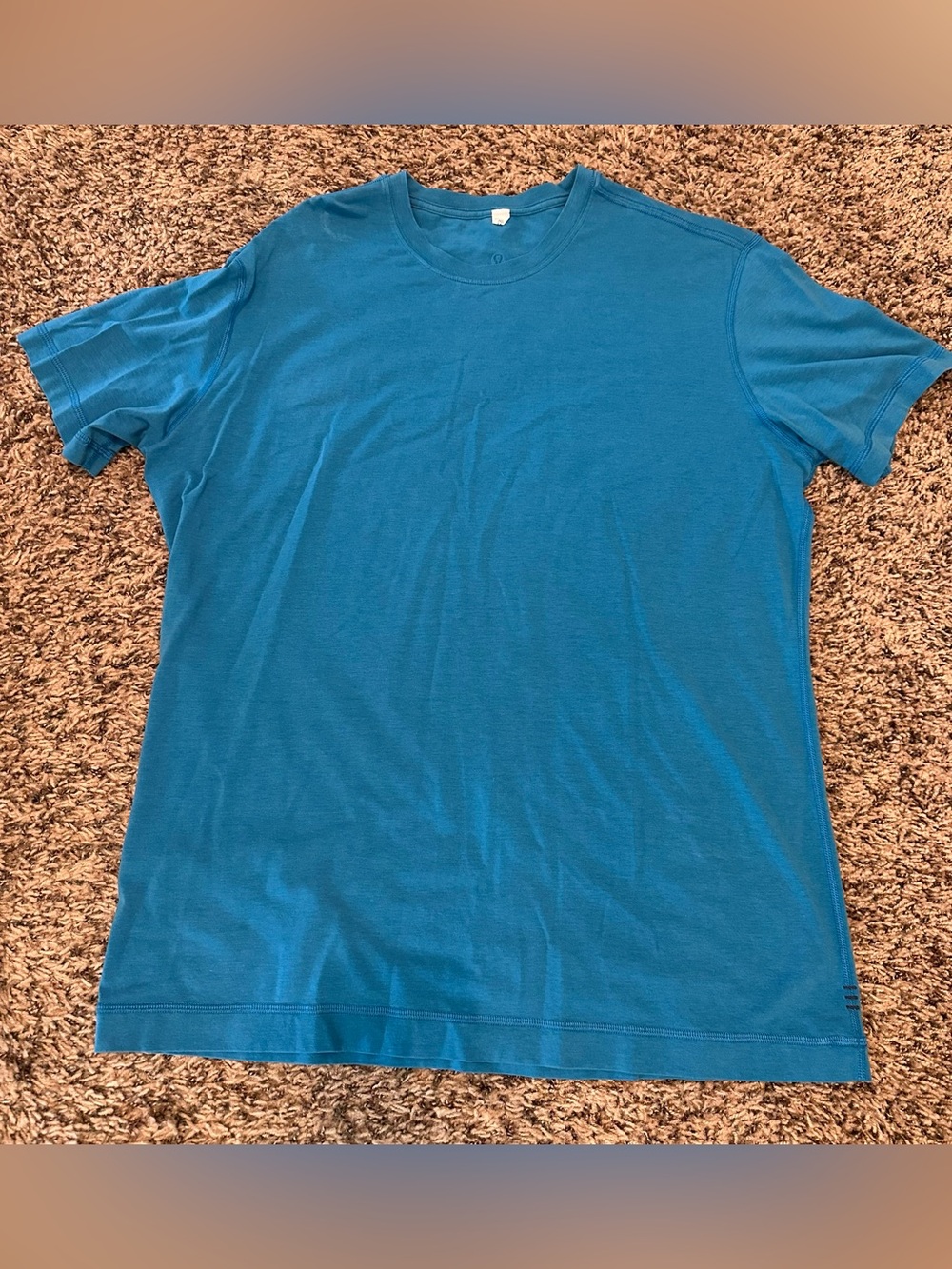 Lululemon Men’s Metal Vent Tech Short Sleeve Crew Neck T-Shirt Size XL Teal